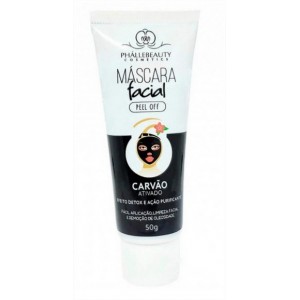 Máscara Facial Pell Off Carvão Ativado Bisnaga 50g